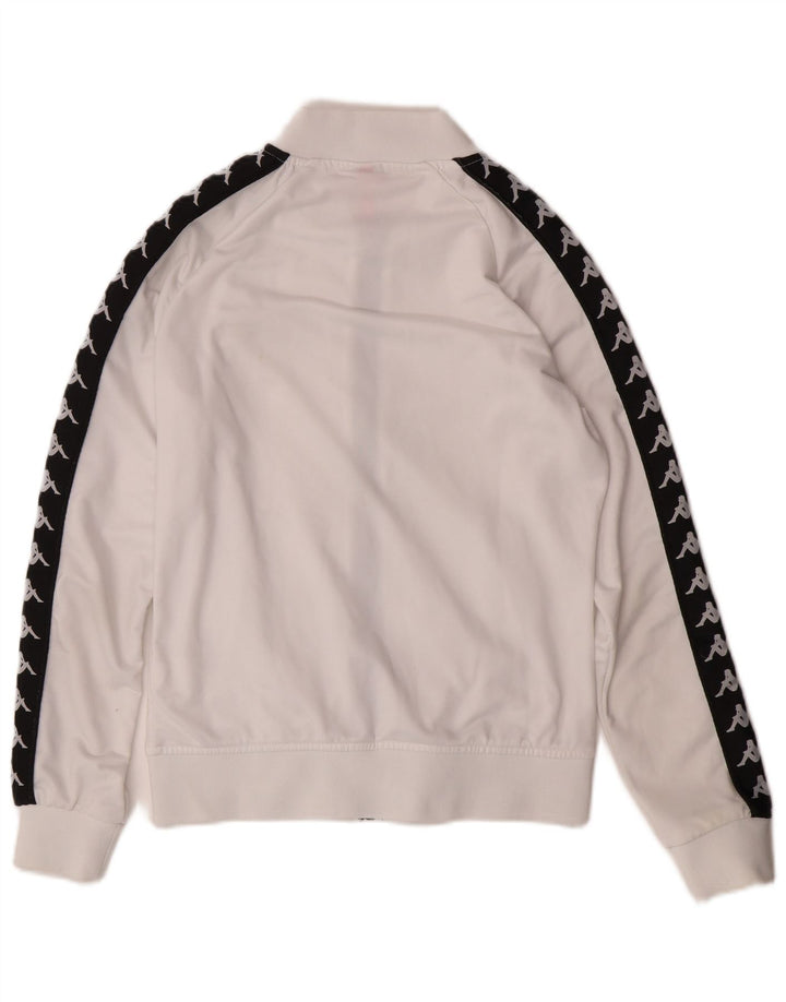 Gornja jakna trenirke KAPPA za djevojčice 11-12 godina Mala bijela