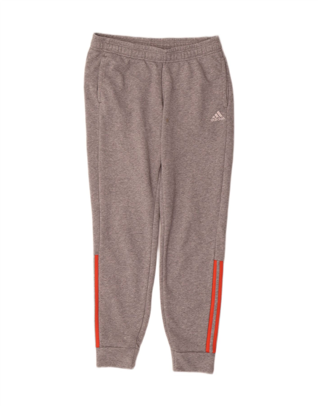 ADIDAS muške trenirke hlače joggers UK 12/14 srednje sivi pamuk