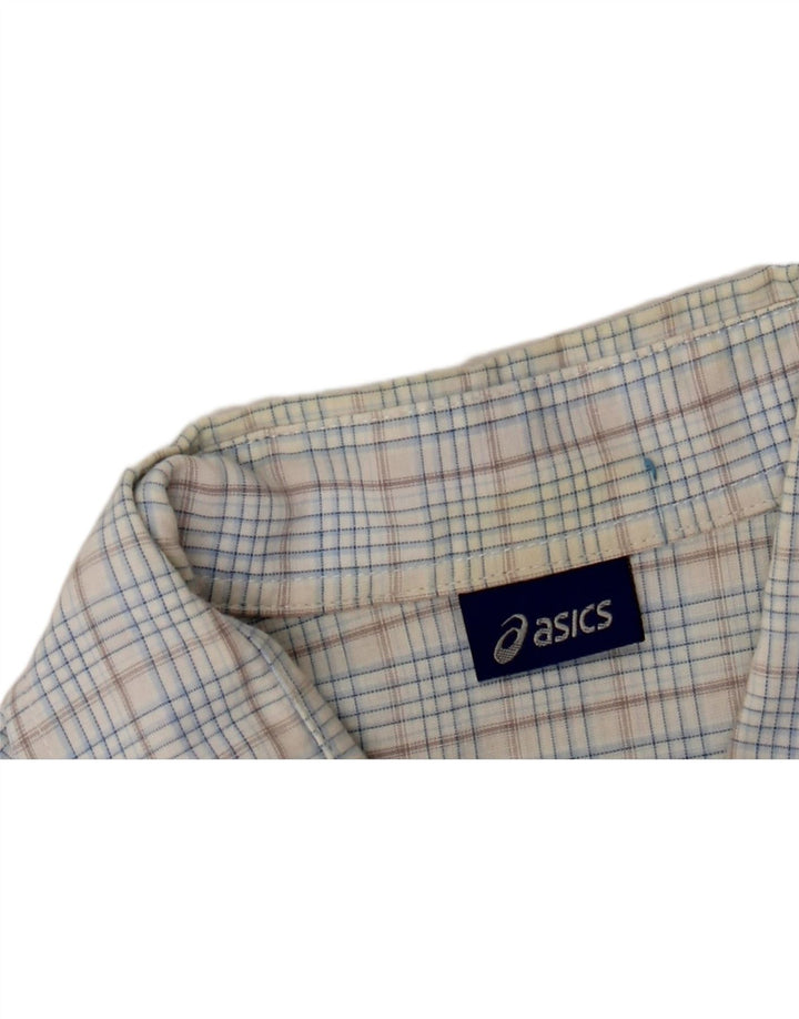 ASICS muška majica kratkih rukava 2XL plavi pamuk na karu