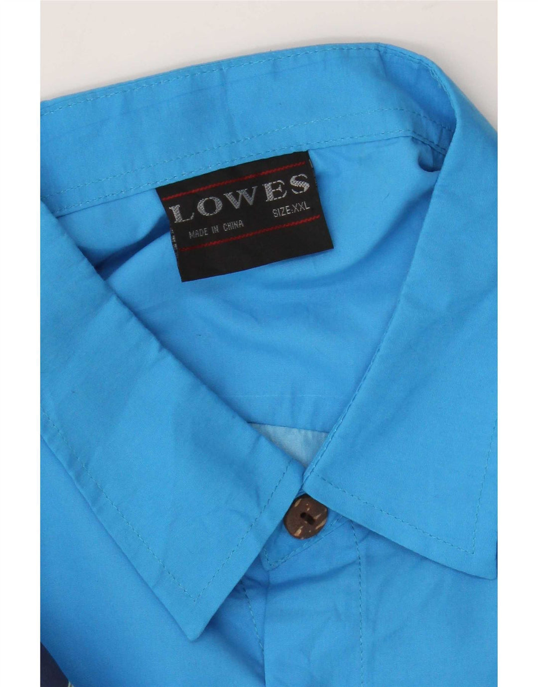Lowes muška majica kratkih rukava 2XL plava havajska cvjetna poliester