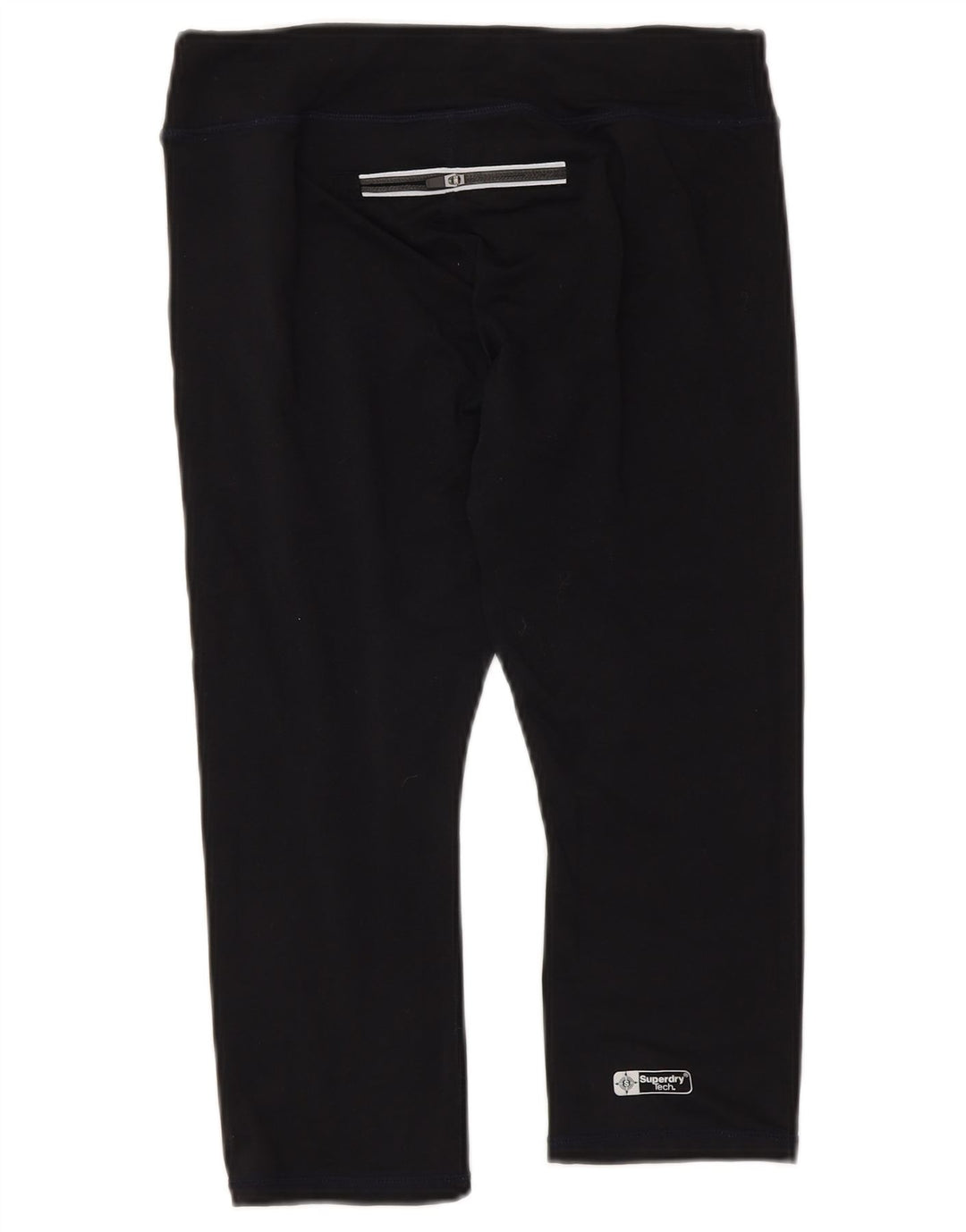 Superdry ženske Graphic Capri tajice UK 6 XS crni poliester