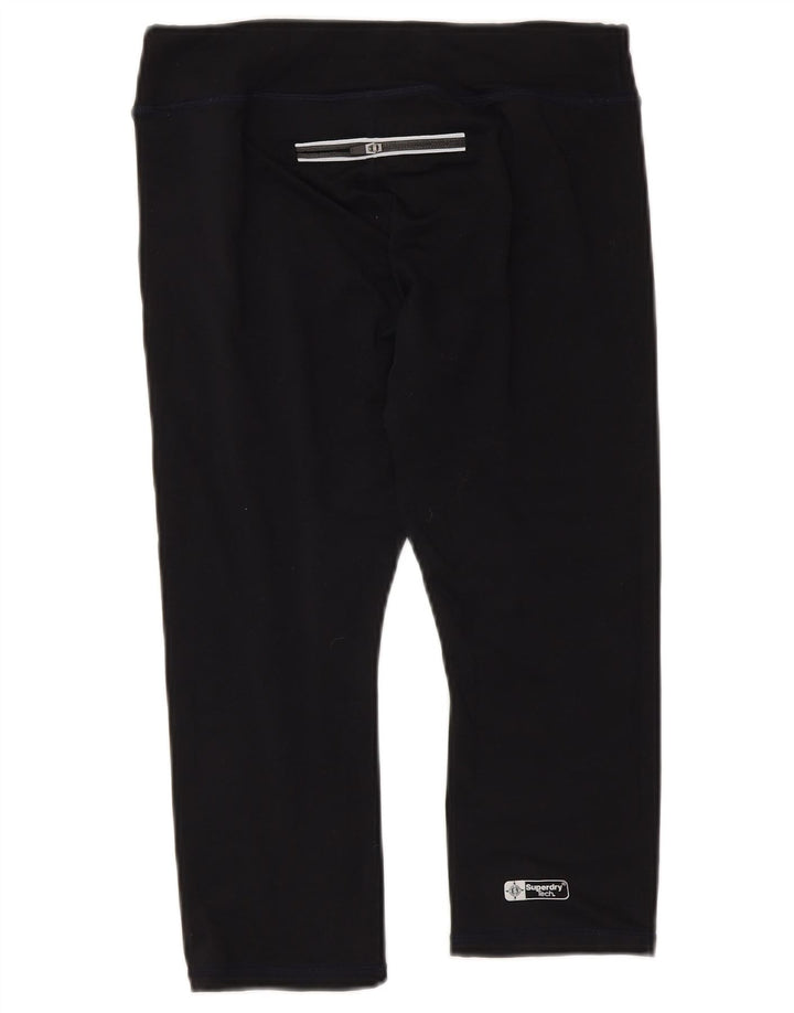 Superdry ženske Graphic Capri tajice UK 6 XS crni poliester