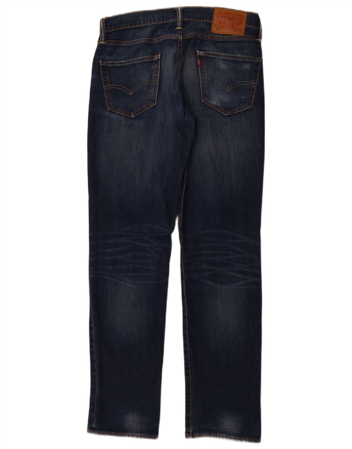 LEVI'S Ženske 511 uske traperice W30 L32 Plavi pamuk
