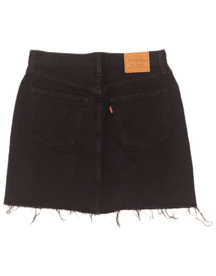 Levi's ženska traper suknja W28 Srednje crni pamuk