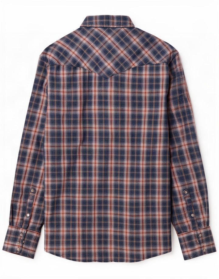 Wrangler muška košulja od flanela veliki plavi karo