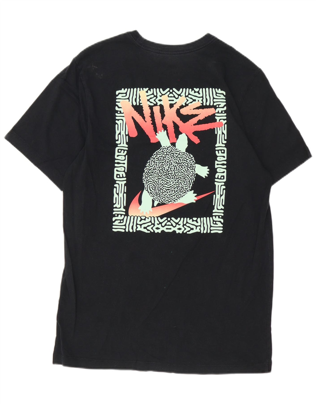 Nike muška majica s grafičkim motivima srednje crna