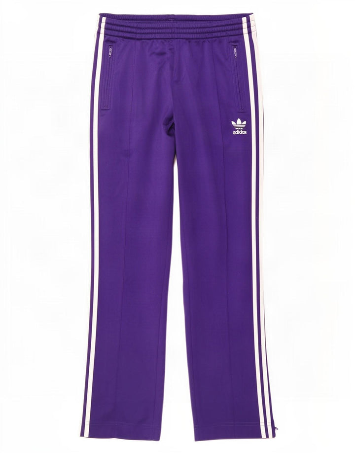 Adidas ženske hlače za trenirku EU 40 srednje ljubičaste poliesterske boje