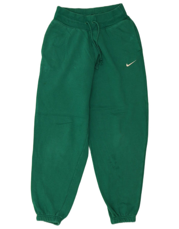 Nike Ženska trenirka Hlače Joggers UK 4 XS Zeleni pamuk