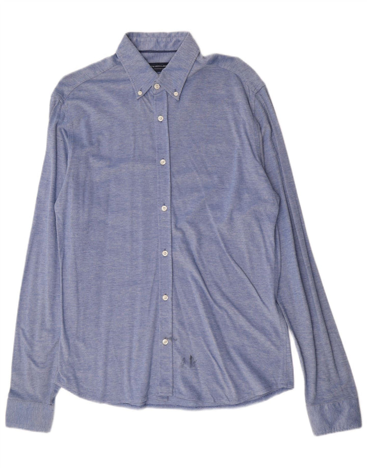 Jack & Jones muška košulja mala plava pamučna