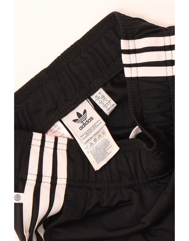 Adidas trenirka za dječake, hlače za trčanje, 9-10 godina, crni poliester