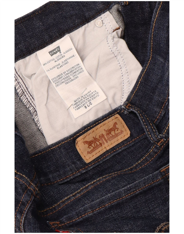 Levi's ženske 515 Bootcut traperice US 6 srednje W28 L33 tamnoplavi pamuk