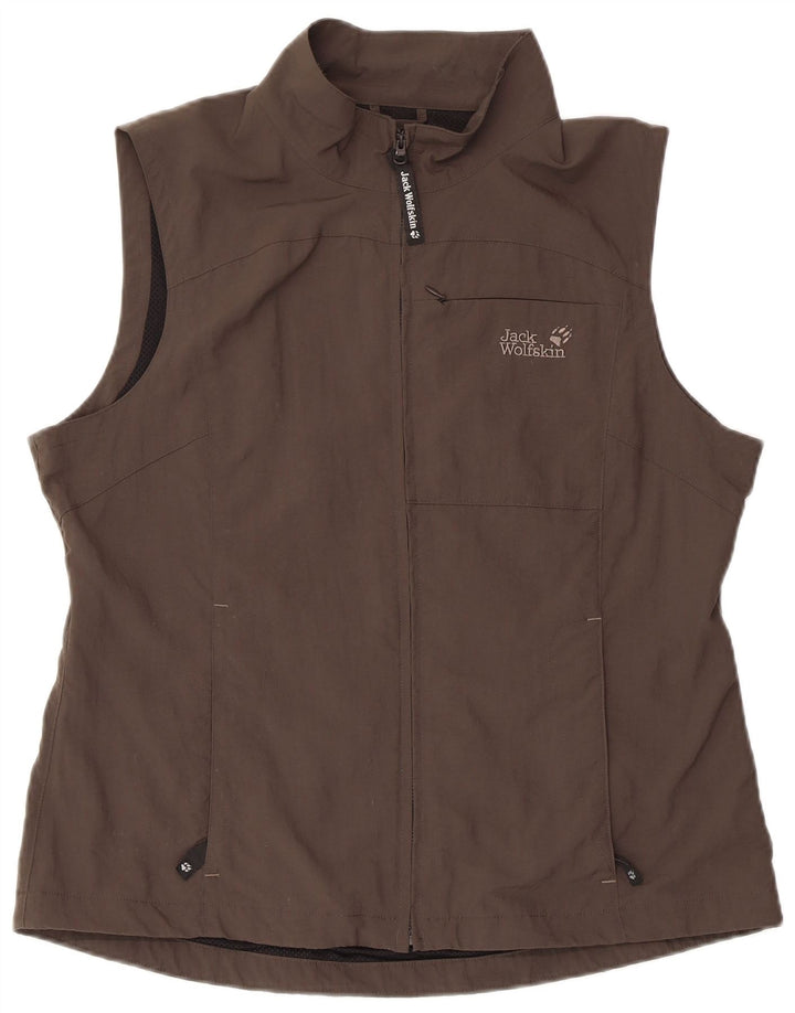 JACK WOLFSKIN Ženska gornja jakna bez rukava UK 18/20 XL siva