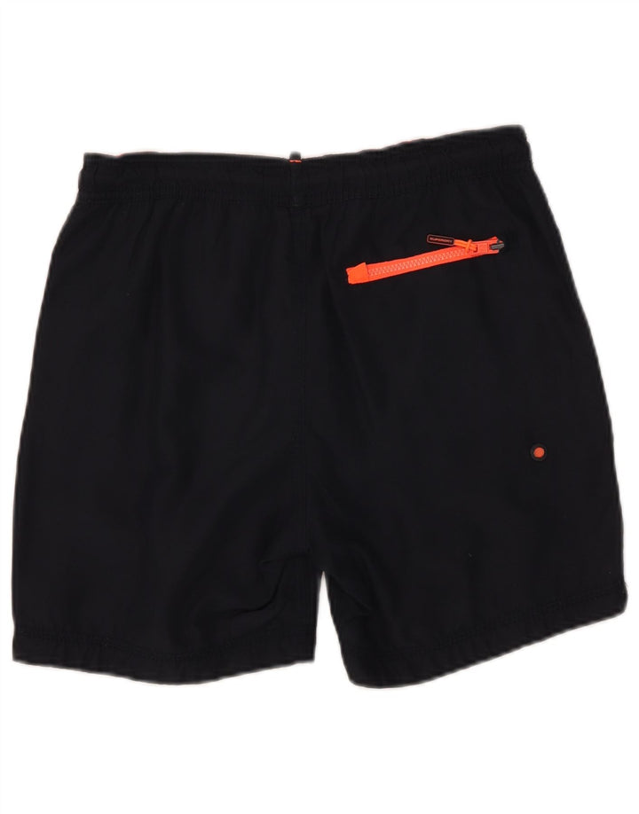 Superdry ženske kratke hlače za kupanje s grafičkim motivima UK 10 Male tamnoplave poliesterske