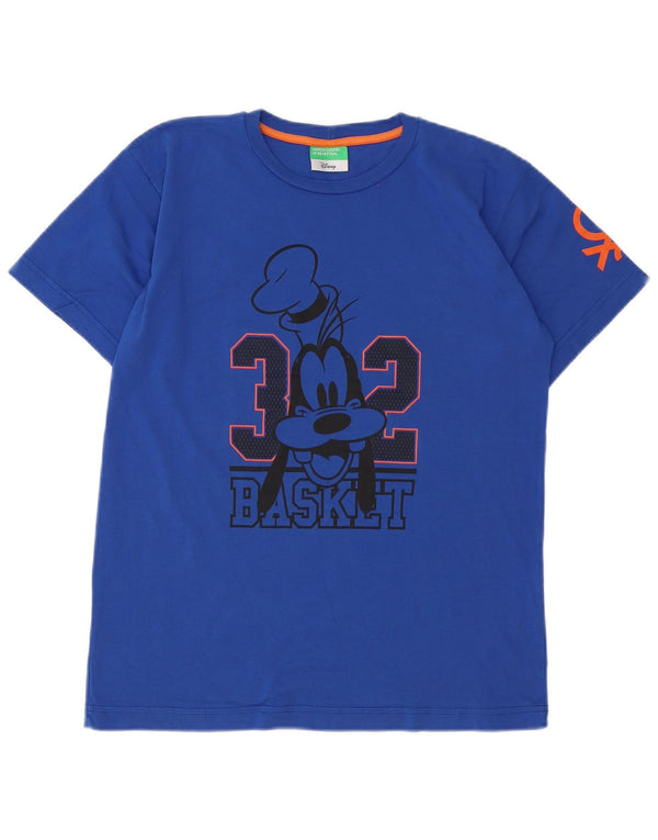 Majica Benetton Boys Disney Graphic T-Shirt Top 11-12 Years 2XL plavi pamuk