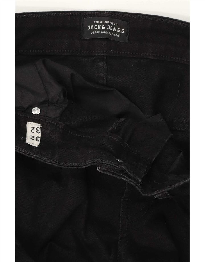 Jack & Jones muške uske traperice W32 L32 crne