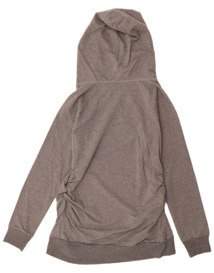 CONVERSE Ženska majica s kapuljačom s grafičkim motivima UK 14 Veliki sivi pamuk