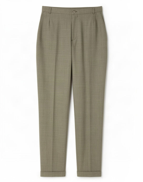 Max&Co. Ženske sužene ležerne hlače visokog struka UK 16 Large W32 L30 Zelene