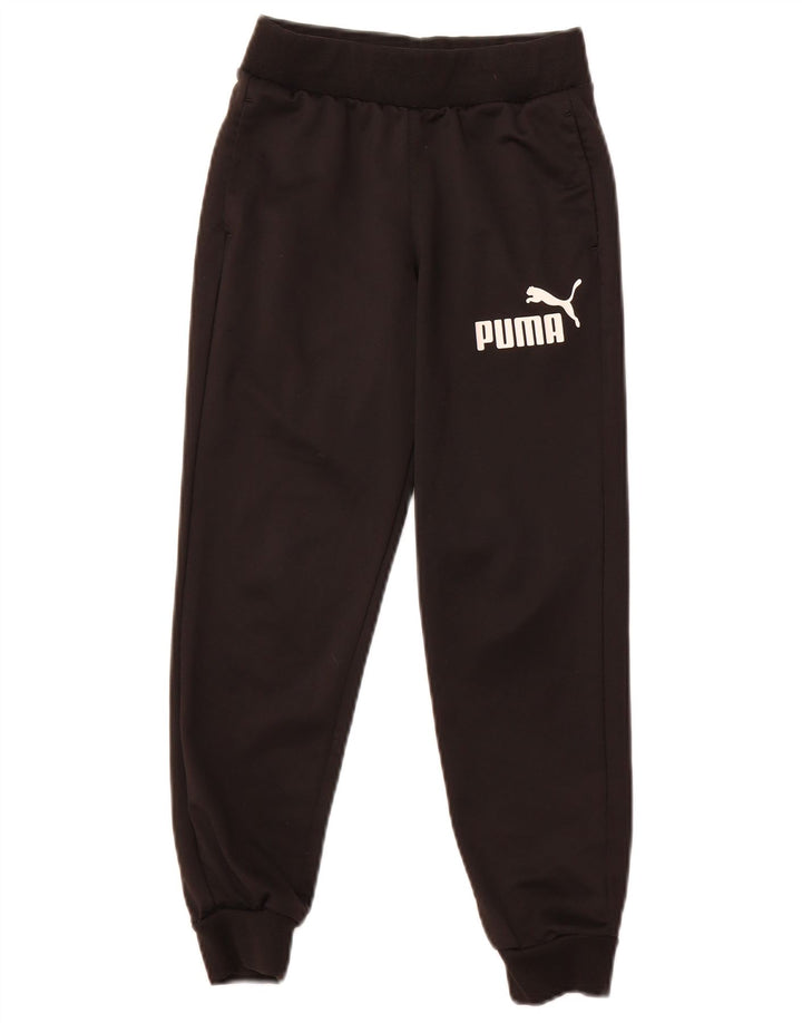 Puma Boys Trenirka Hlače Joggers 9-10 Years Black Poliester