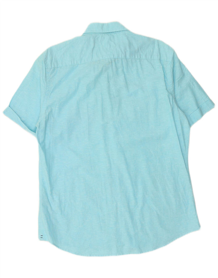 TOMMY HILFIGER Muška košulja kratkih rukava velika plava platna