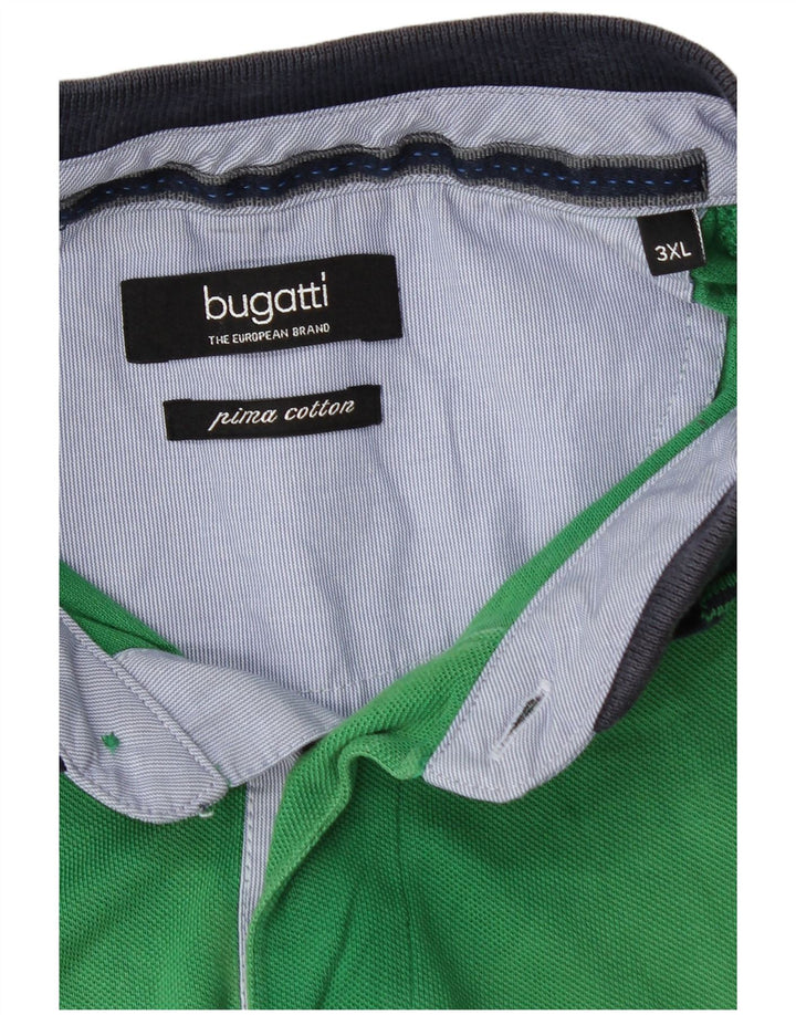 Bugatti muška polo majica 3XL zeleni pamuk