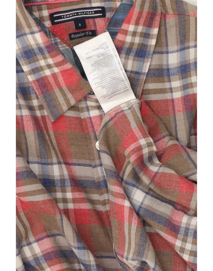 Tommy Hilfiger ženska košulja od flanela US 8 srednje šarene kare