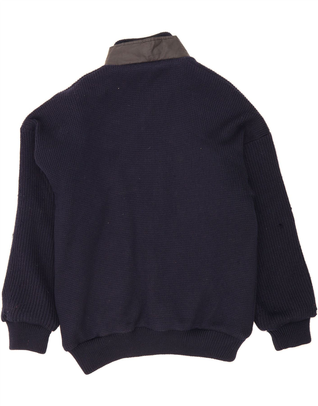 VINTAGE Mens Reversible Jacket UK 42 XL Navy Blue Colourblock Vintage Vintage and Second-Hand Vintage from Messina Hembry 