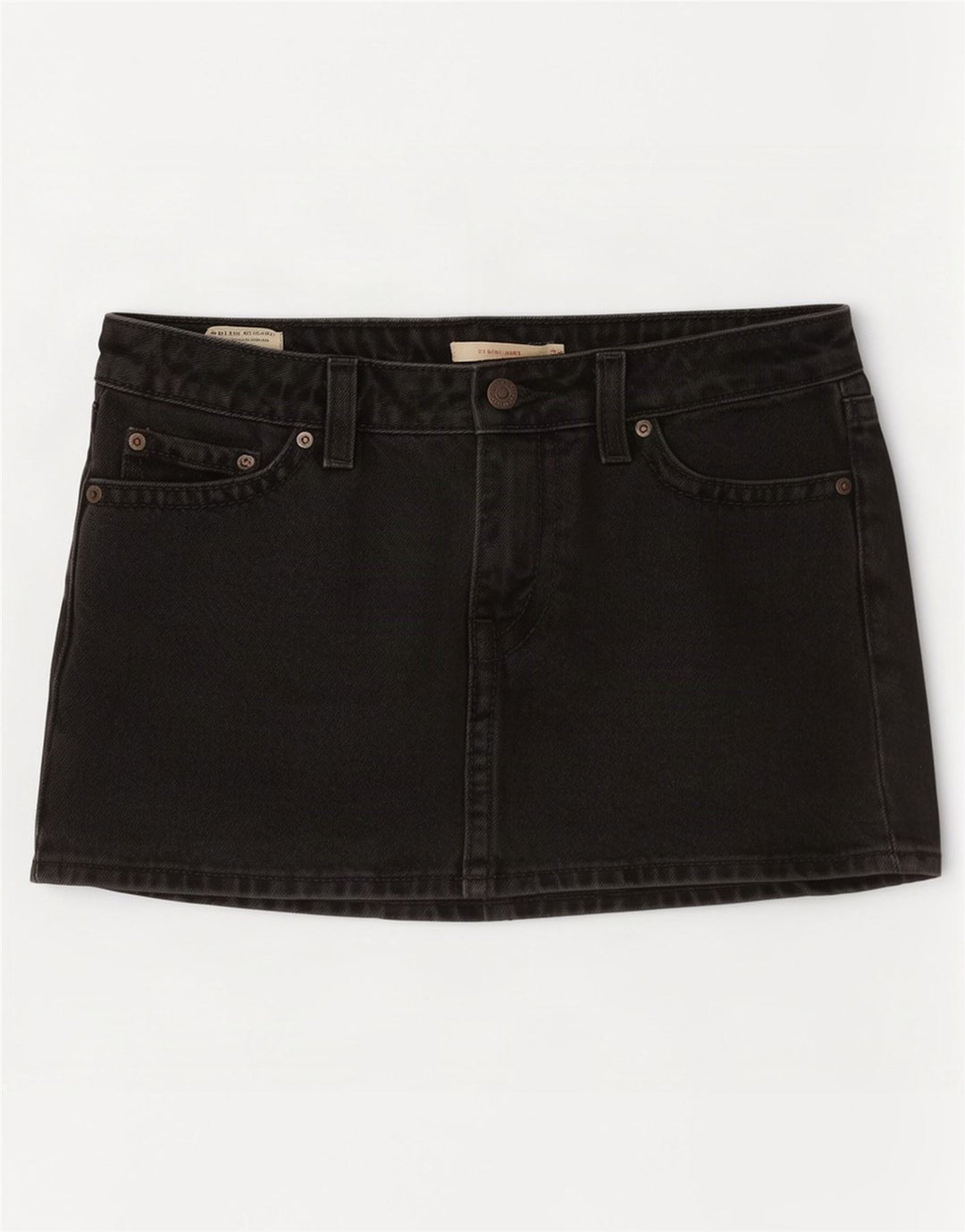 Levi's ženska mini traper suknja W28 srednje sivi pamuk