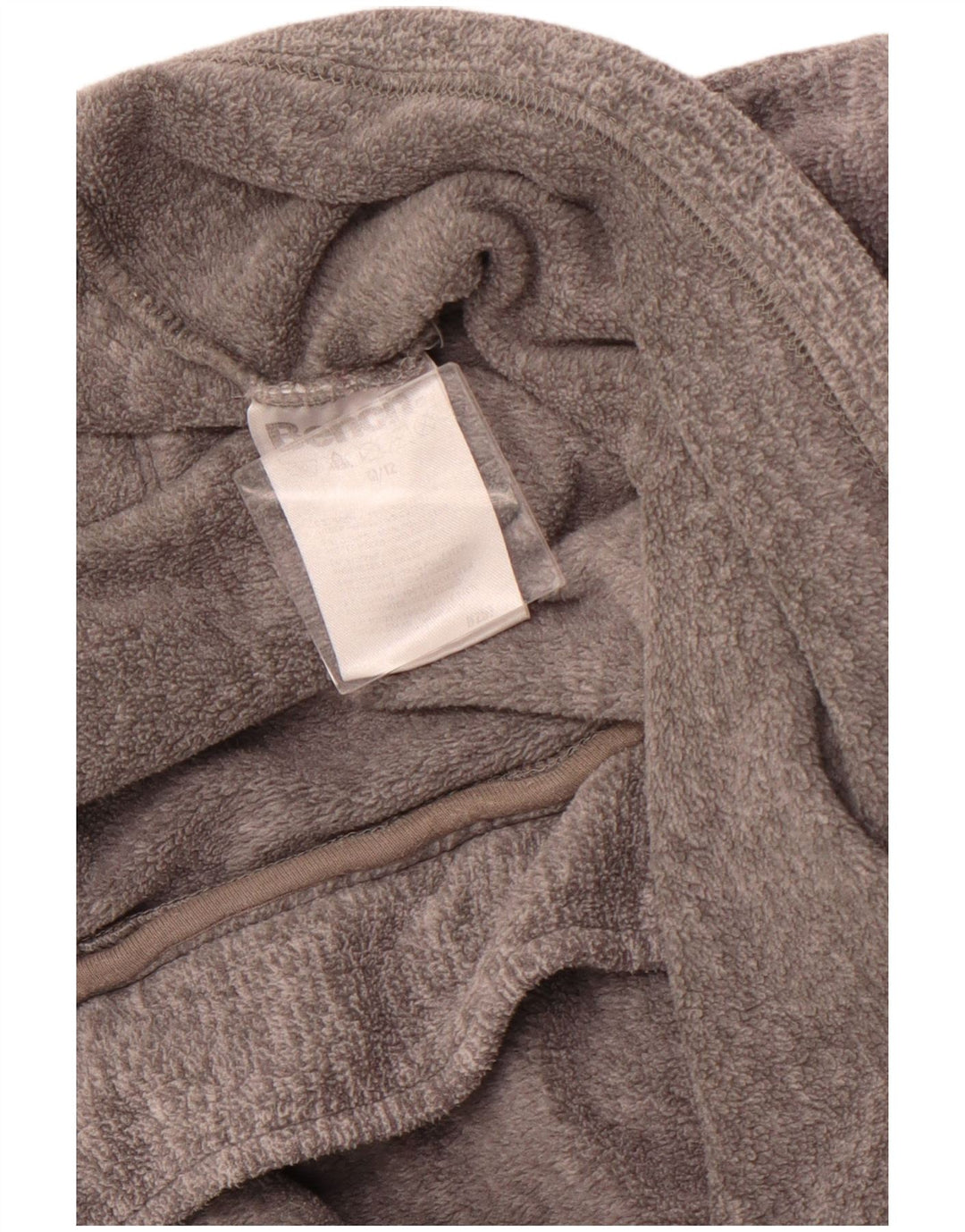 BENCH Ženska grafička jakna od flisa UK 12 Srednje sivi poliester