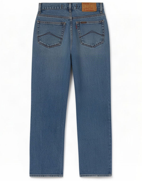 Carrera Mens 700 Straight Jeans W31 L28 Blue Cotton