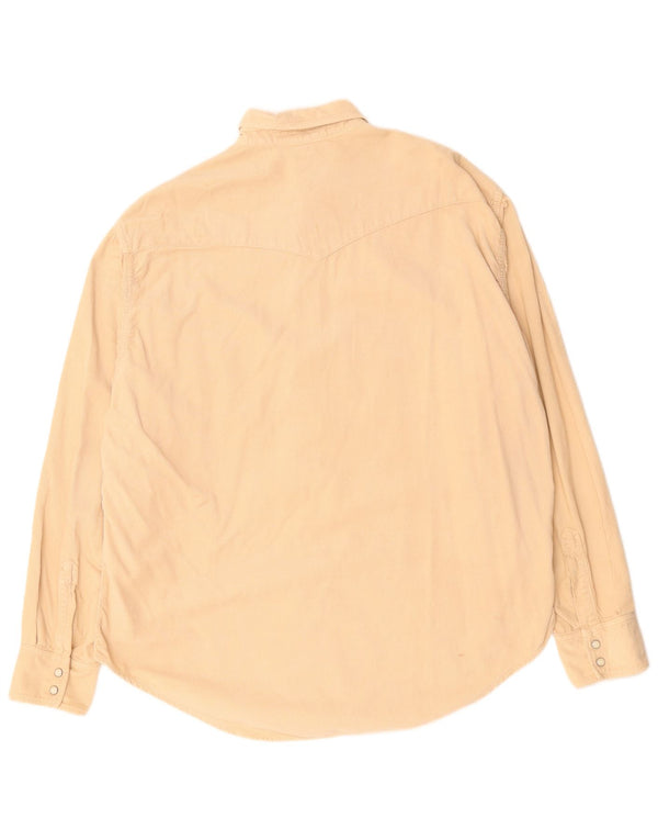 Levi's muška košulja od samta XL bež pamuk