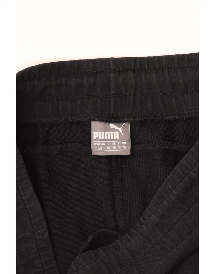 Puma ženske kargo trenirke hlače UK 14 velike crne
