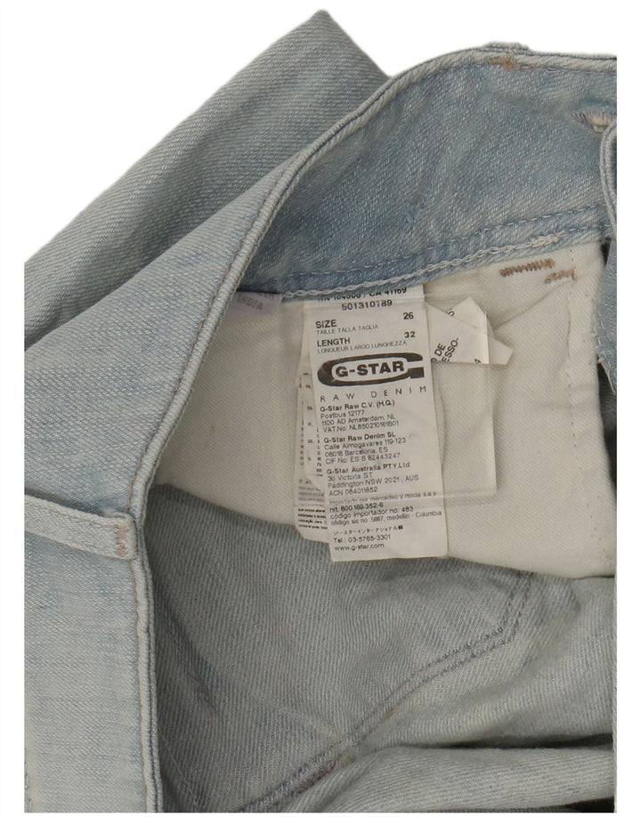 G-STAR Ženske uske traperice W26 L25 Plavi pamuk