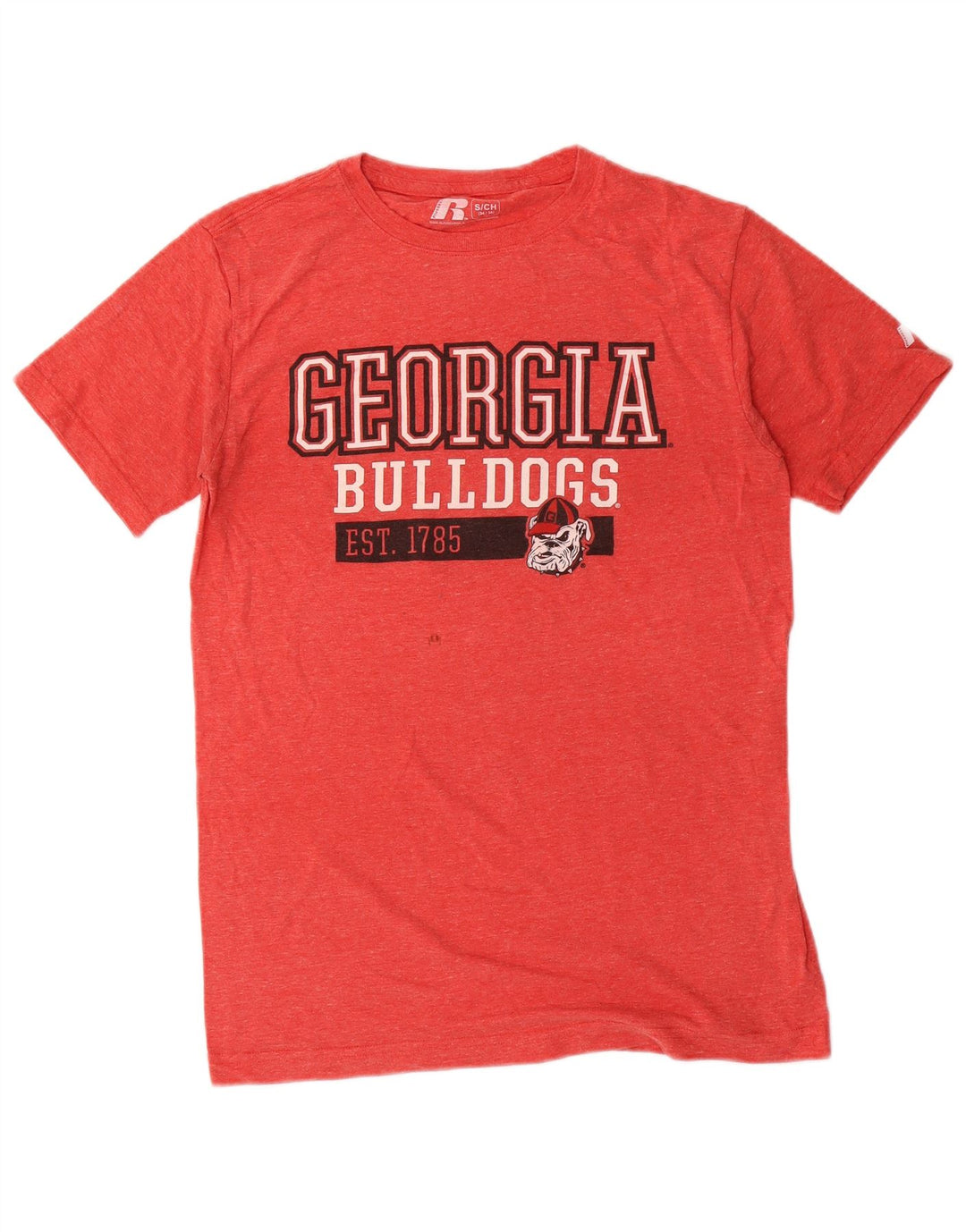 Russell atletska muška majica kratkih rukava s grafičkim motivima, mali crveni poliester