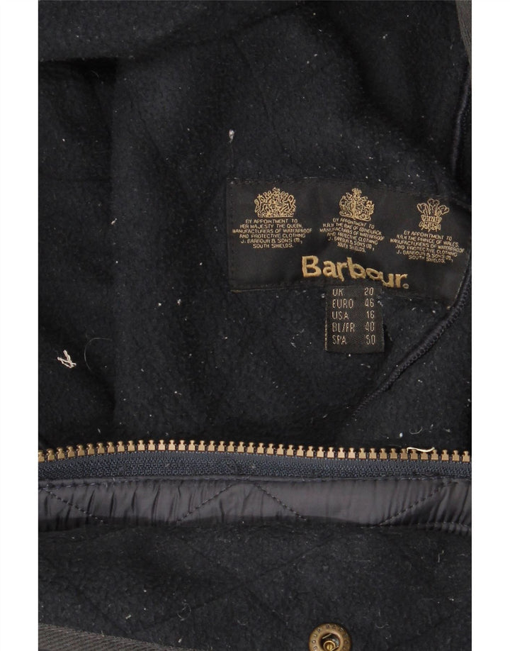 Barbour ženska prošivena jakna UK 20 2XL tamnoplava