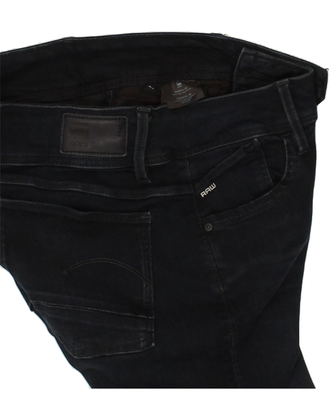 G-STAR Womens Skinny Jeans W28 L30 Navy Blue Cotton | Vintage G-Star | Thrift | Second-Hand G-Star | Used Clothing | Messina Hembry 