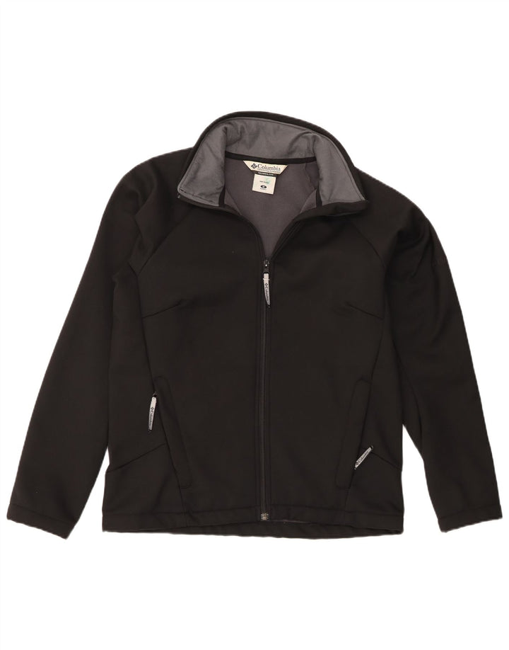 Columbia ženska gornja jakna trenirke UK 14 Srednji crni poliester