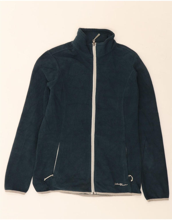 Eddie Bauer Ženska jakna od flisa UK 12 Medium tamnoplavi poliester