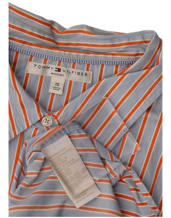 TOMMY HILFIGER Ženska košulja US 20 3XL pamuk na plave pruge