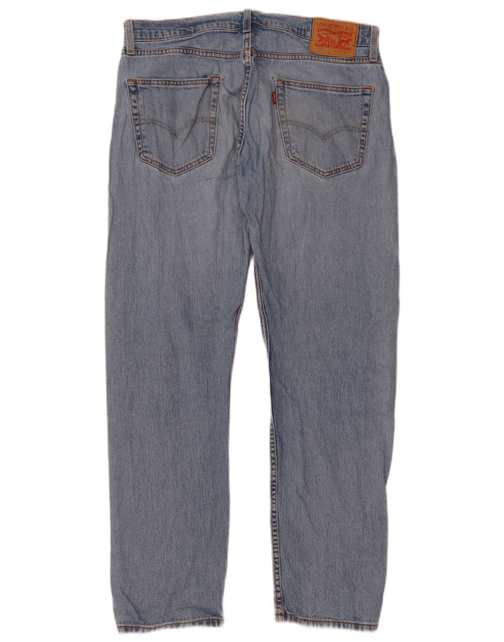 Levi's muške 502 ravne traperice W33 L32 plavi pamuk