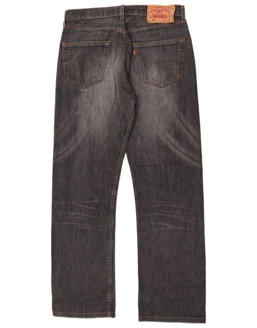 Levi's muške 501 ravne traperice W33 L30 sive