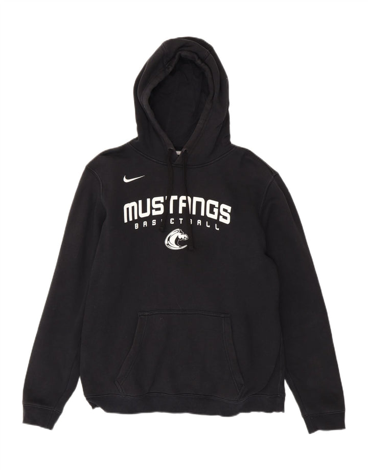 Nike Mustangs Graphic majica s kapuljačom srednje crna