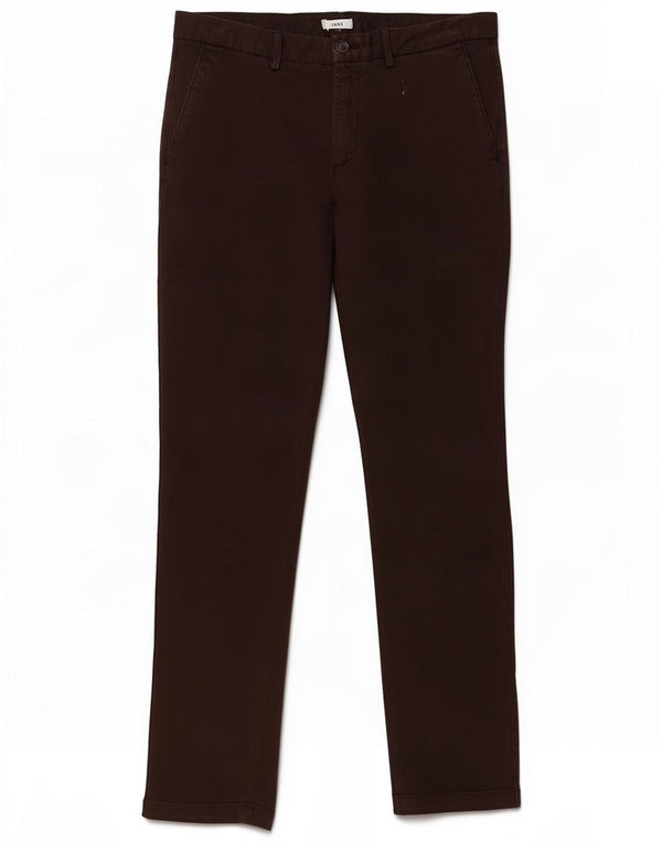 Massimo Dutti Mens Slim Chino hlače EU 42 Large W32 L31 Brown Cotton