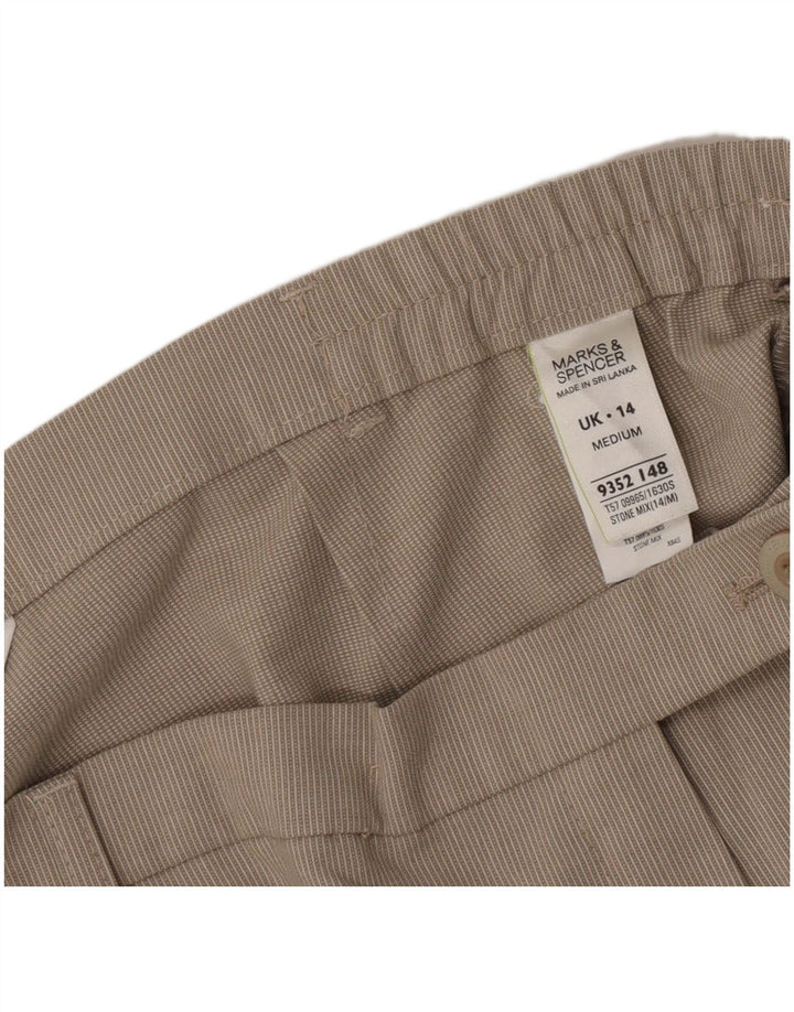 Marks & Spencer ženske hlače ravnog odijela UK 14 srednje W32 L28 sive