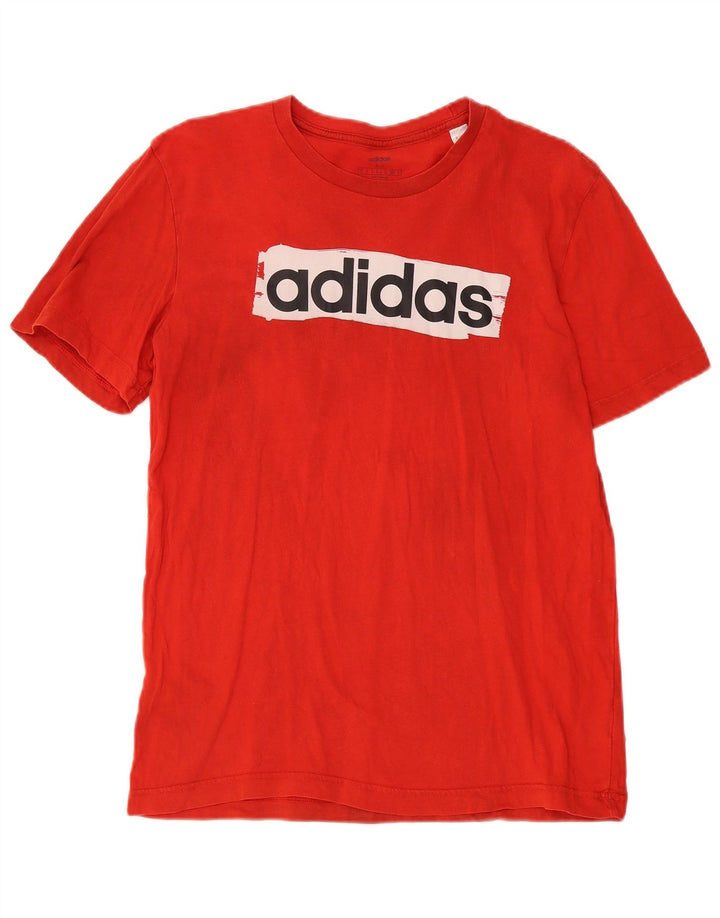 Adidas muška majica kratkih rukava srednje veličine, crveni pamuk