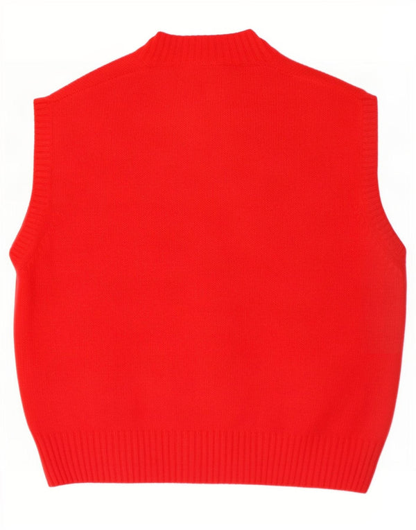 Armando Calo ženski prsluk bez rukava US 12 Large Red Angora