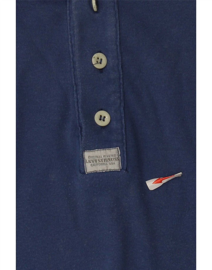 Levi's muška majica dugih rukava XL plavi pamuk