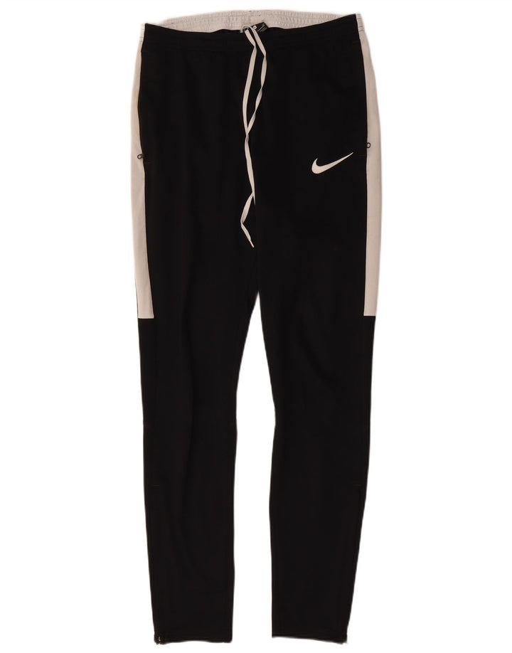 Nike ženske hlače za trenirku UK 10 male crne poliesterske boje