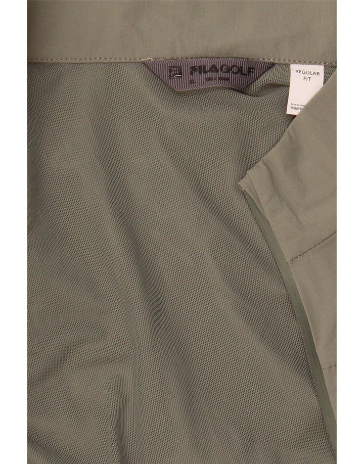 Ženska gornja jakna trenirke Regular Fit Fila UK 18 XL kaki