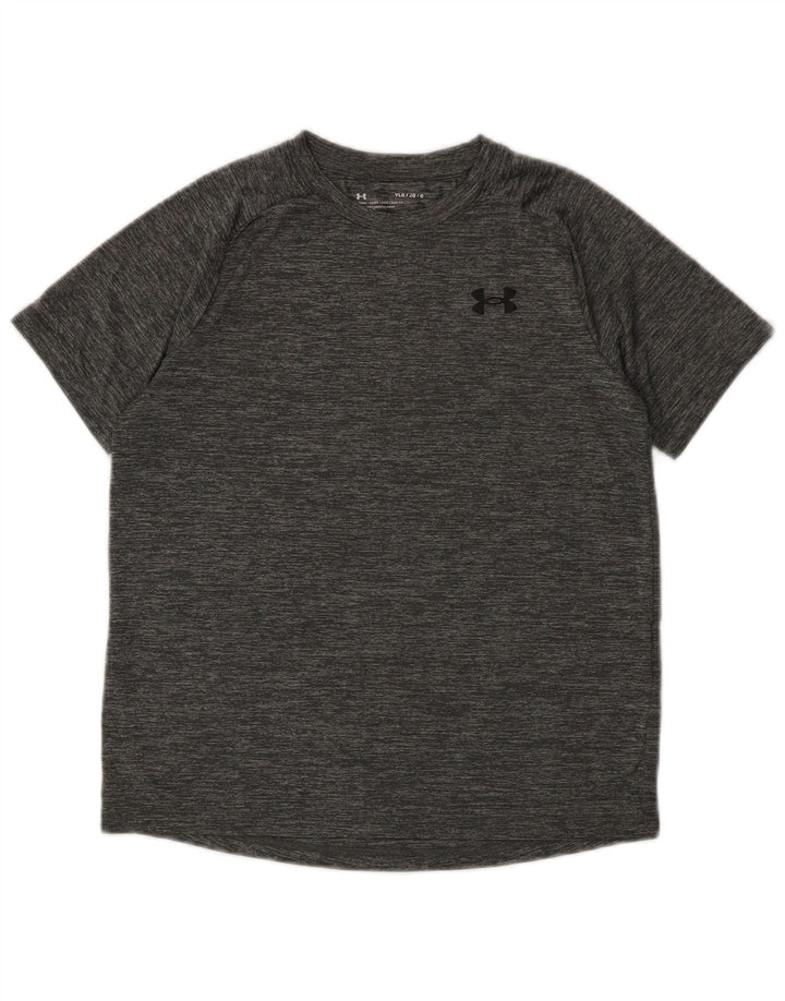 Under Armour majica kratkih rukava za dječake 11-12 godina veliki sivi flekasti poliester