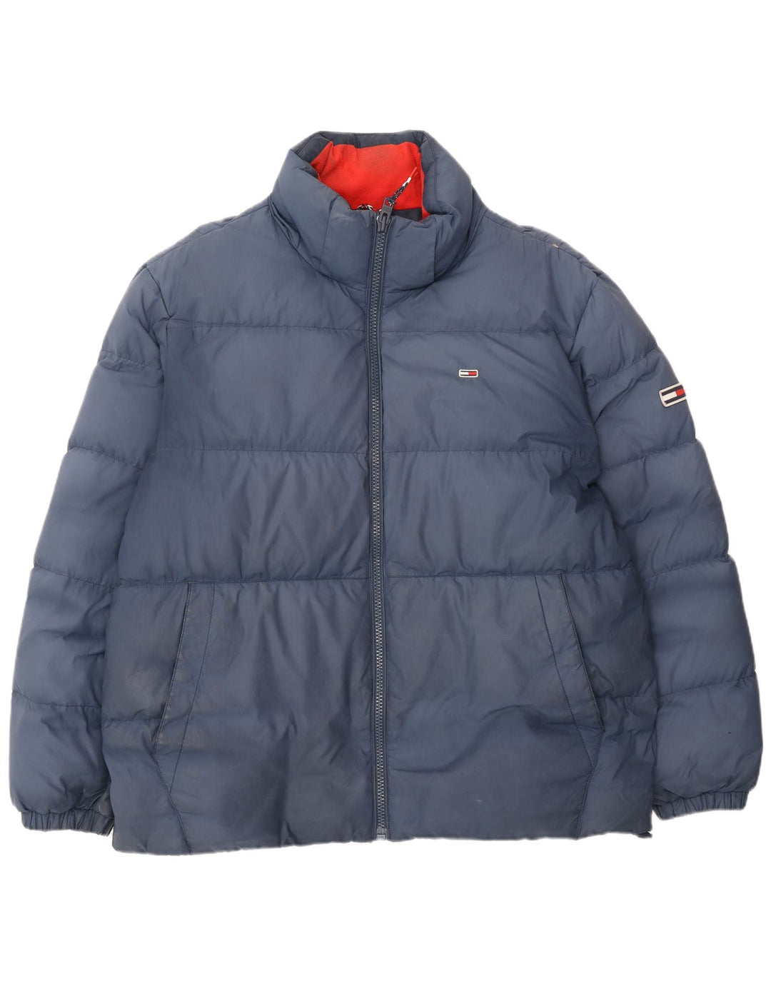 Tommy Hilfiger muška podstavljena jakna UK 42 XL tamnoplavi poliester
